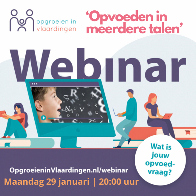 Webinar: Opvoeden in meerdere talen