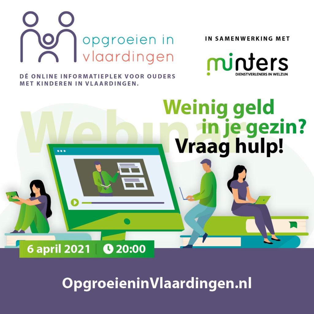 WEBINAR - Weinig geld in je gezin? Vraag hulp!