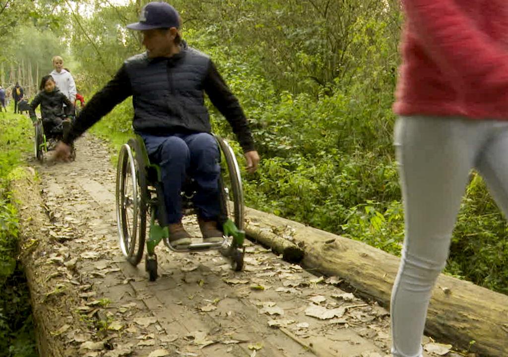 Het Klauterwoud, geschikt voor alle kinderen met en zonder handicap!