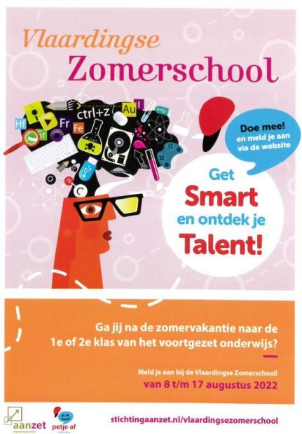 Geef je op voor de Vlaardingse Zomerschool!