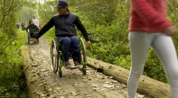 Het Klauterwoud, geschikt voor alle kinderen met en zonder handicap!