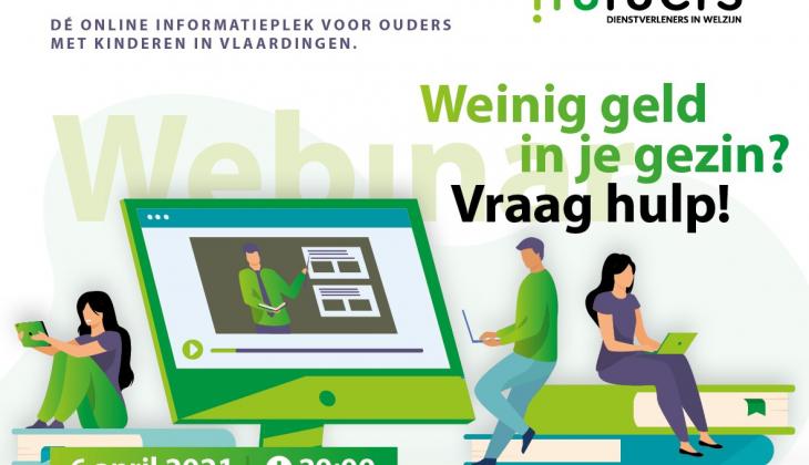 WEBINAR - Weinig geld in je gezin? Vraag hulp!