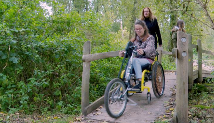 Het Klauterwoud met Sara, moeder van Sophie en Rosa