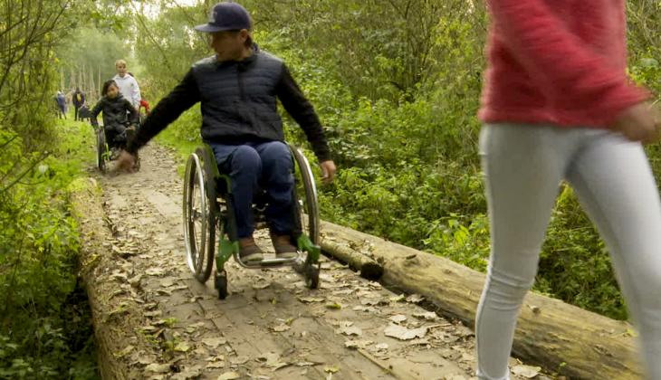 Het Klauterwoud, geschikt voor alle kinderen met en zonder handicap!